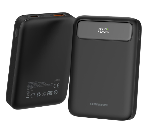 SILVER MONKEY 10.000mAh USB-A USB-C PD 22,5W - 1195867 - zdjęcie 3
